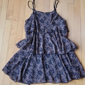 Tiered Slip Dress Sz S